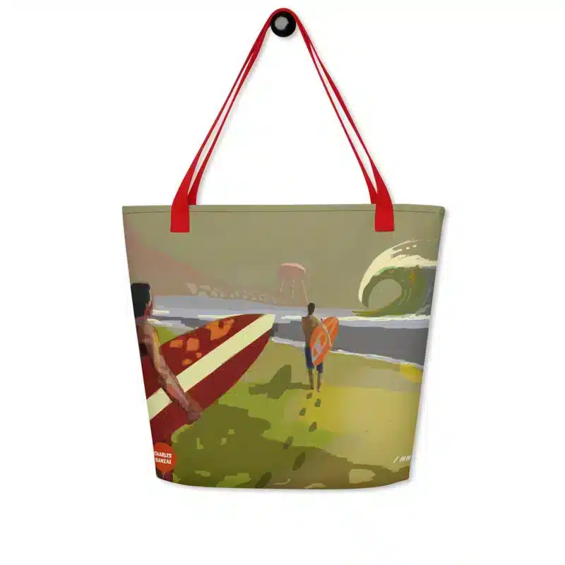 Surfing Beach Bag